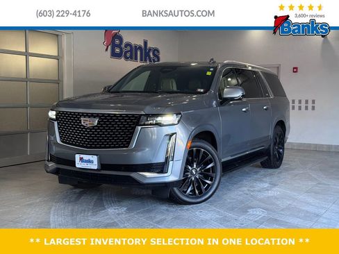 Used 2021 Cadillac Escalade ESV Premium Luxury w/ Driver Assist Tech Package image 1