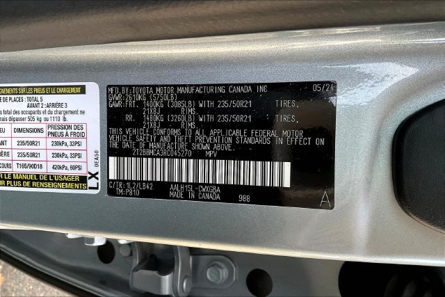 Used 2024 Lexus RX 350 w/ Convenience Package AWD/4WD image 3