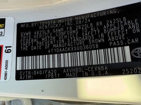 Certified 2025 Toyota Camry LE image 23