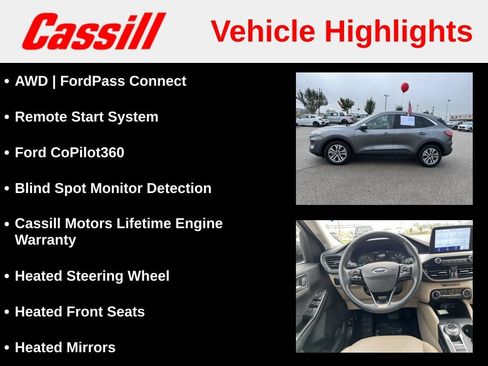 Used 2022 Ford Escape SEL AWD/4WD image 7