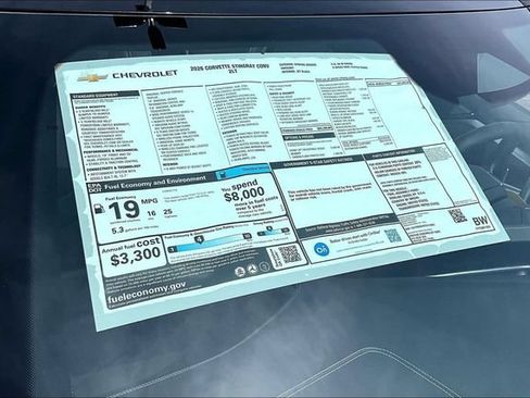 New 2026 Chevrolet Corvette Stingray Preferred Conv RWD image 13