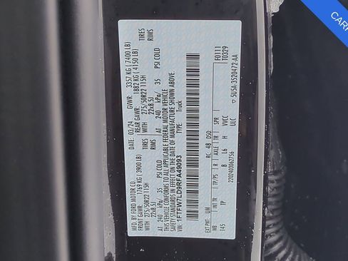 Used 2024 Ford F150 Platinum w/ Equipment Group 703A Plus image 43