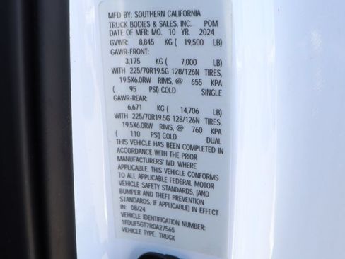 Used 2024 Ford F550 2WD Regular Cab Super Duty image 50