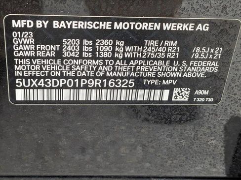 Used 2023 BMW X3 sDrive30i w/ Convenience Package image 16