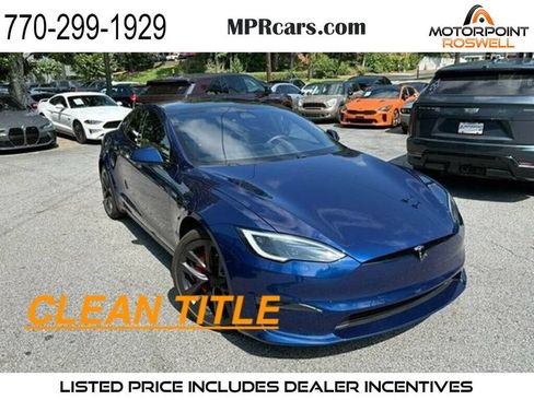 Used 2024 Tesla Model S Plaid AWD/4WD image 1