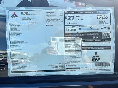 New 2024 Mitsubishi Mirage G4 Black Edition image 14