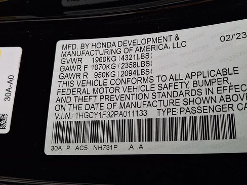 Used 2023 Honda Accord EX image 28