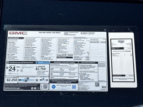 New 2026 GMC Sierra 1500 Denali AWD/4WD image 36