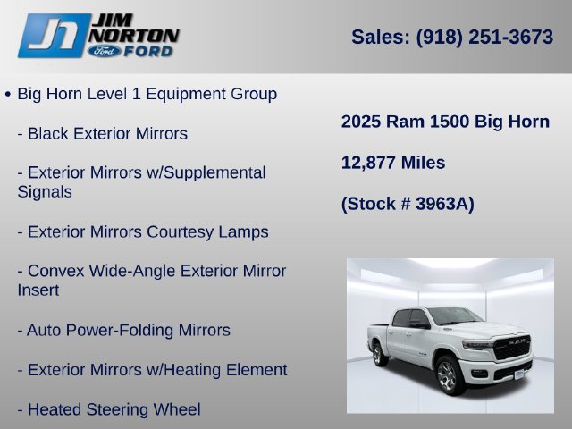 Used 2025 RAM 1500 Big Horn AWD/4WD image 31