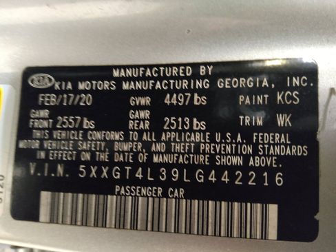 Used 2020 Kia Optima LX FWD image 33