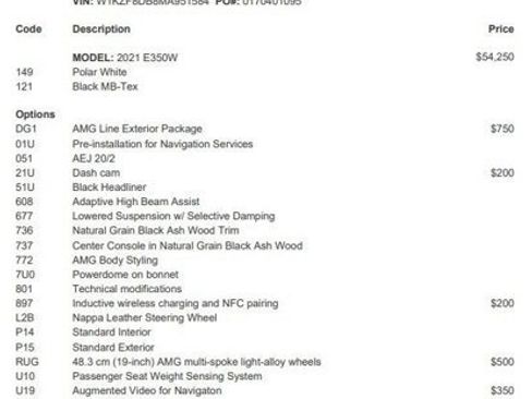 Certified 2021 Mercedes-Benz E 350 E 350 image 3