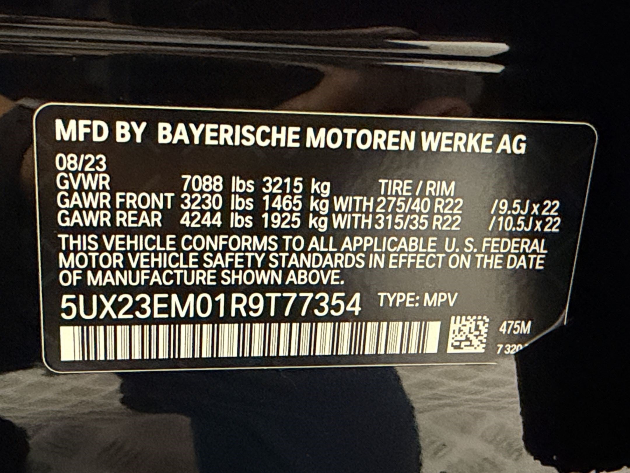 Certified 2024 BMW X7 xDrive40i w/ M Sport Package AWD/4WD image 26