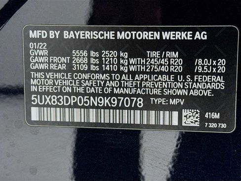 Used 2022 BMW X3 M40i w/ Premium Package AWD/4WD image 33