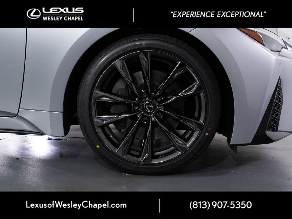 Certified 2024 Lexus IS 350 F Sport w/ Memory Package RWD image 3