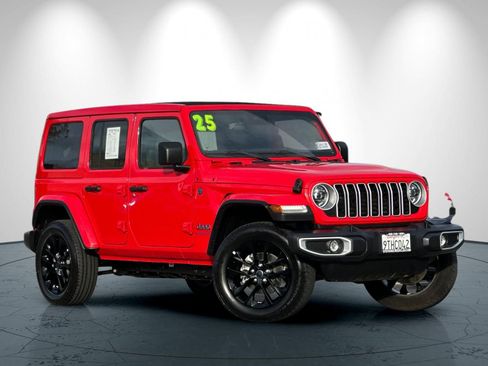 Certified 2025 Jeep Wrangler Unlimited Sahara w/ Safety Group image 2