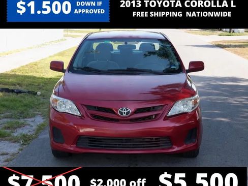 Used 2013 Toyota Corolla L FWD image 2