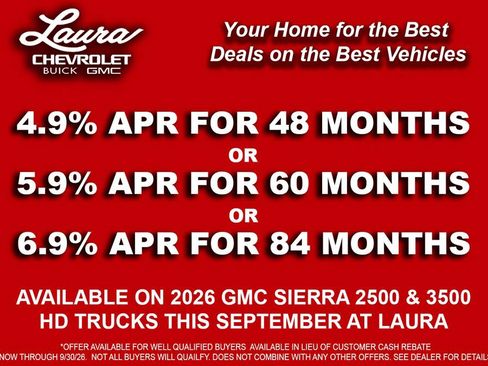 New 2026 GMC Sierra 2500 SLT w/ SLT Premium Package AWD/4WD image 4