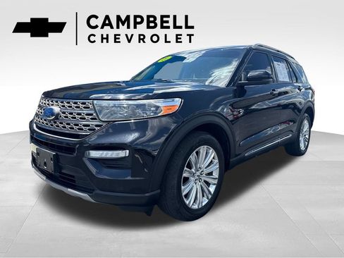 Used 2021 Ford Explorer Limited w/ Equipment Group 301A AWD/4WD image 1