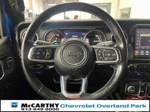 Used 2021 Jeep Wrangler Unlimited Rubicon 4xe w/ Steel Bumper Group image 12