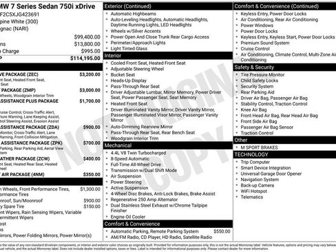 Used 2018 BMW 750i xDrive image 22