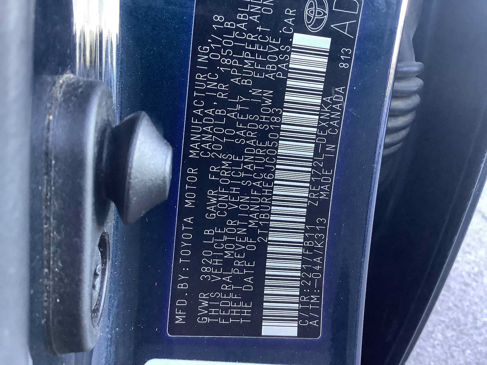 Used 2018 Toyota Corolla LE FWD image 21