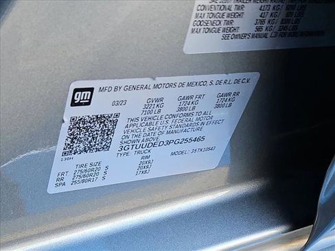 Certified 2023 GMC Sierra 1500 SLT AWD/4WD image 25
