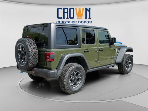 Used 2023 Jeep Wrangler Unlimited Rubicon 4xe w/ Steel Bumper Group AWD/4WD image 3