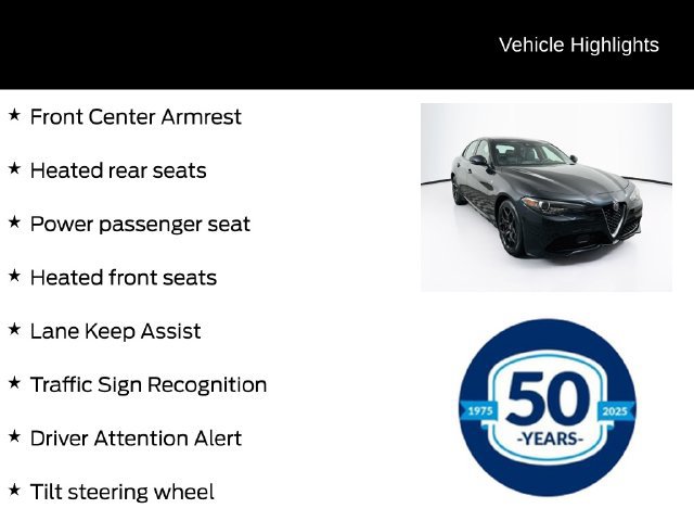 Used 2023 Alfa Romeo Giulia Ti w/ Active Assist Plus Package AWD/4WD image 16