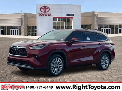 New 2026 Toyota Highlander Platinum