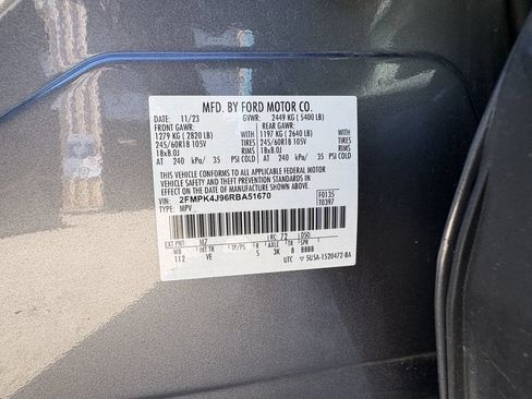 Used 2024 Ford Edge SEL AWD/4WD image 27