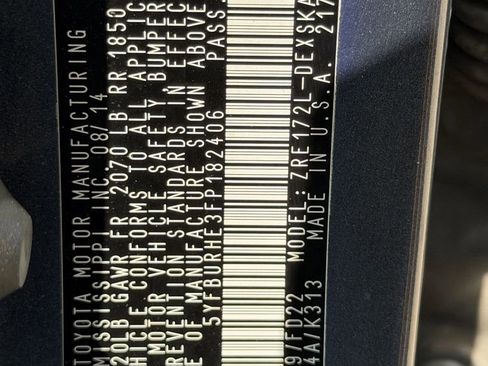 Used 2015 Toyota Corolla S image 30