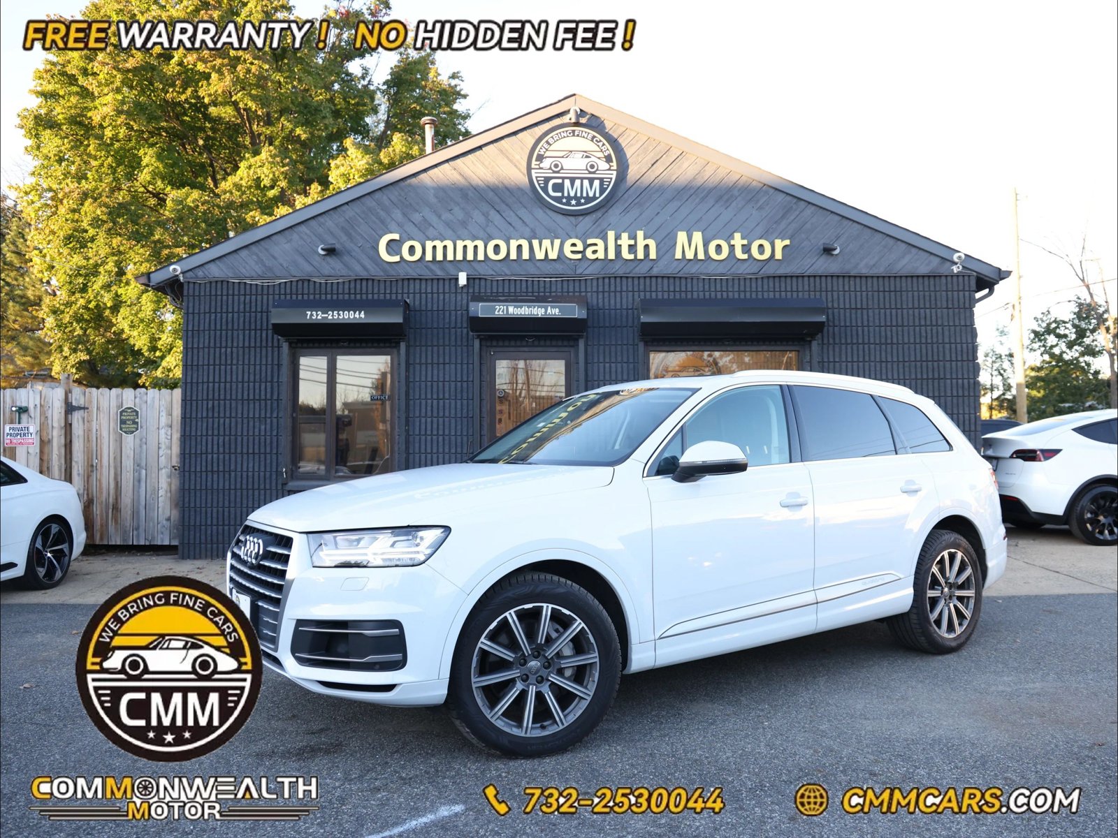 Used 2019 Audi Q7 3.0T Premium w/ Cold Weather Package AWD/4WD image 1