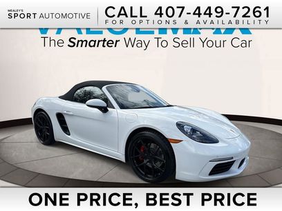 Used 2018 Porsche 718 Boxster
