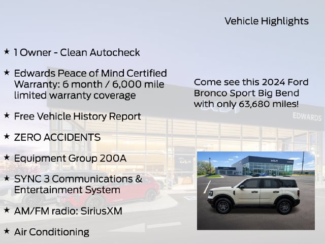 Used 2024 Ford Bronco Sport Big Bend AWD/4WD image 11