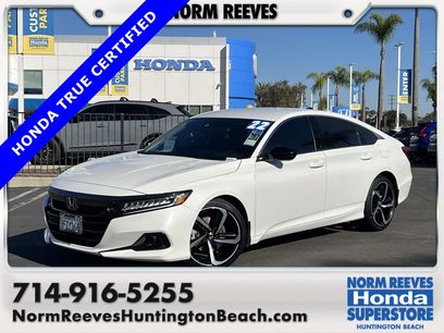 Certified 2022 Honda Accord Sport