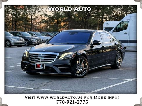 Used 2020 Mercedes-Benz S 560 Sedan w/ AMG Line Exterior image 1
