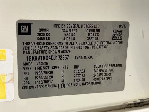 Used 2013 GMC Acadia Denali AWD/4WD image 31