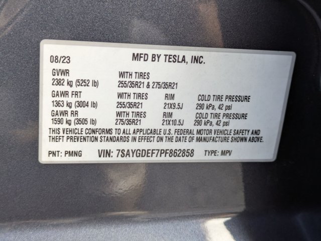 Used 2023 Tesla Model Y Performance AWD/4WD image 15