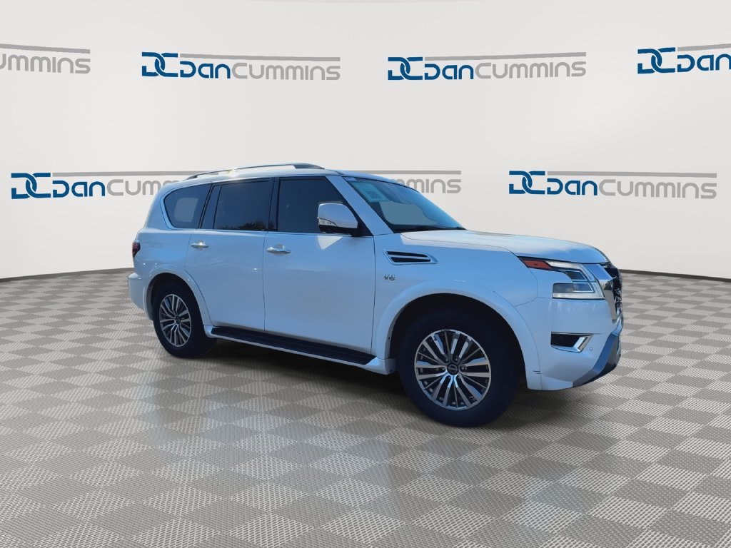 Used 2021 Nissan Armada SL w/ Captain's Chairs Package RWD image 2