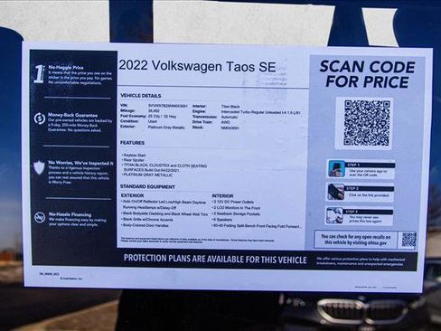 Used 2022 Volkswagen Taos SE image 27