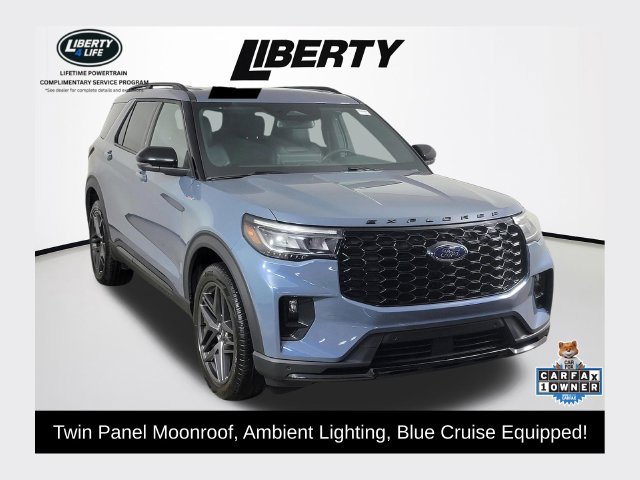 Certified 2025 Ford Explorer ST-Line w/ Premium Package AWD/4WD 360° Tour