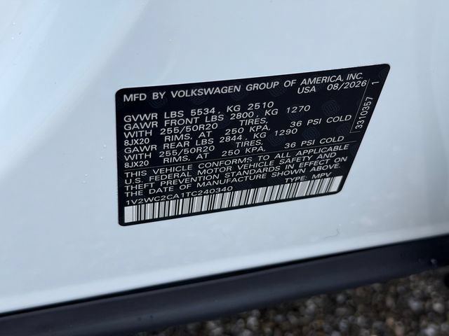 New 2026 Volkswagen Atlas Cross Sport SE FWD image 18