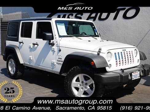 Used 2017 Jeep Wrangler Unlimited Sport w/ Quick Order Package 24S image 1