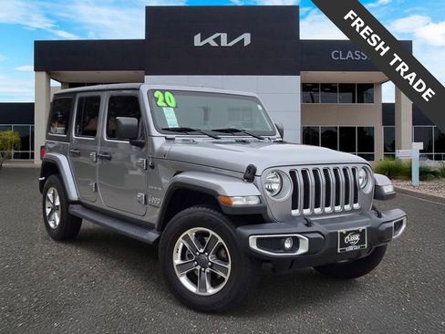 Used 2020 Jeep Wrangler Unlimited Sahara AWD/4WD image 1