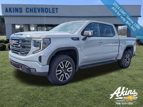 Certified 2024 GMC Sierra 1500 AT4 w/ Technology Package AWD/4WD image 8