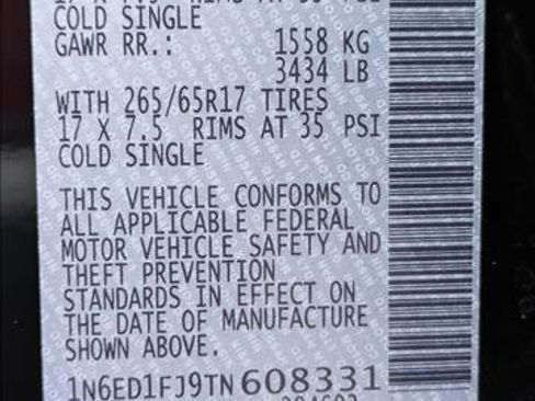 Used 2026 Nissan Frontier SV w/ Tow Package RWD image 22