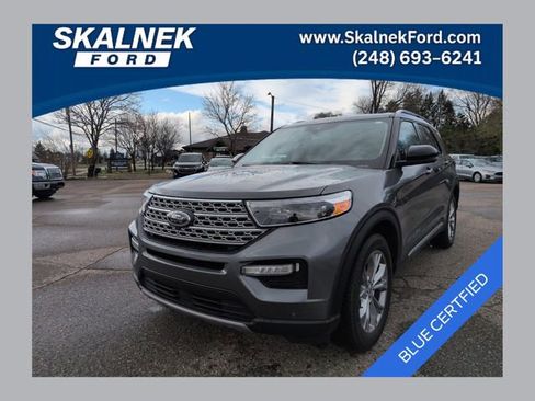 Certified 2023 Ford Explorer Limited w/ Limited Technology Package AWD/4WD image 1