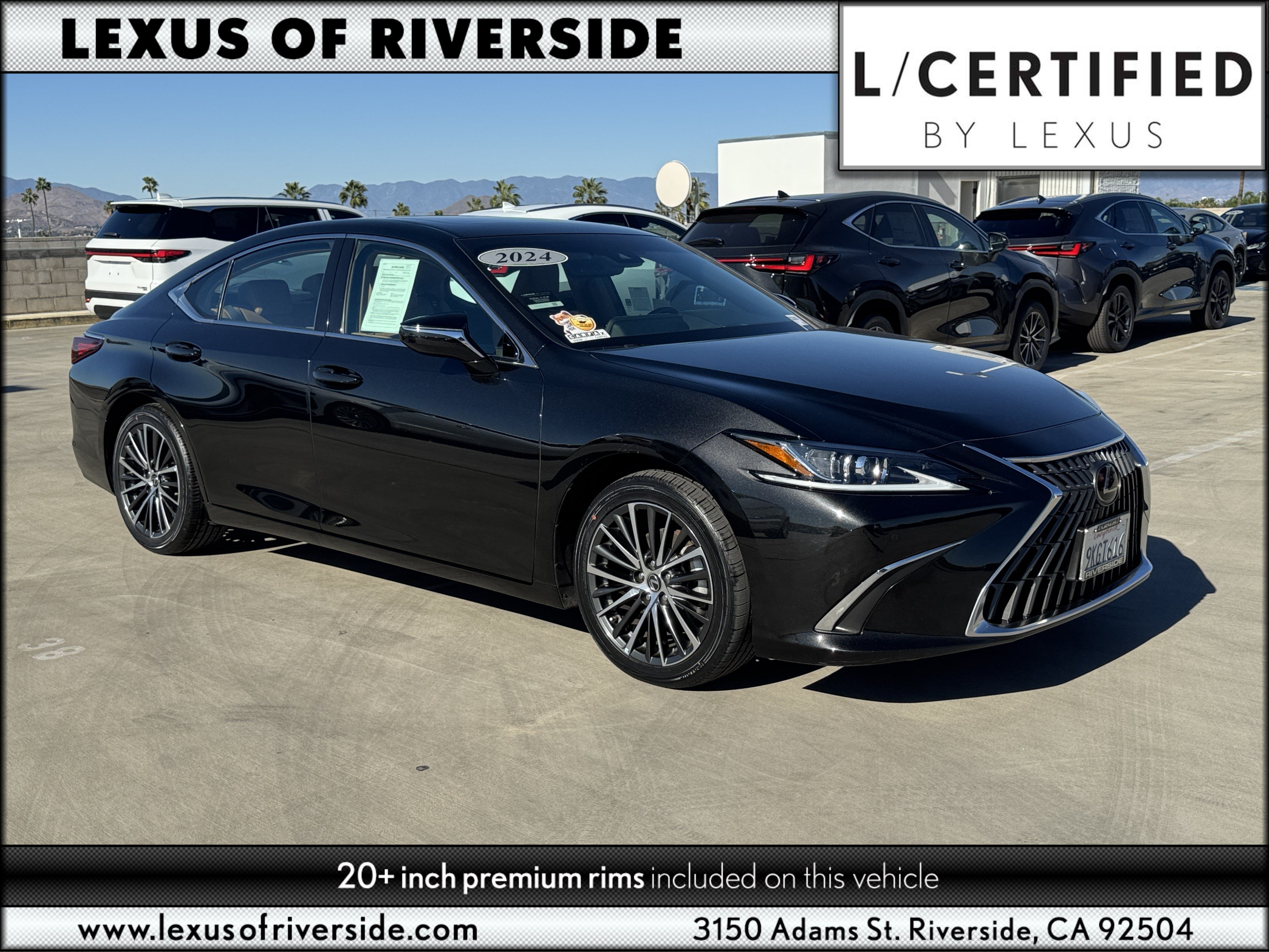 Certified 2024 Lexus ES 350 w/ Premium Package FWD image 1