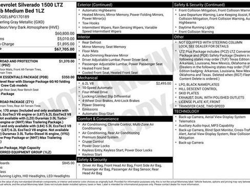 Used 2023 Chevrolet Silverado 1500 LTZ AWD/4WD image 5