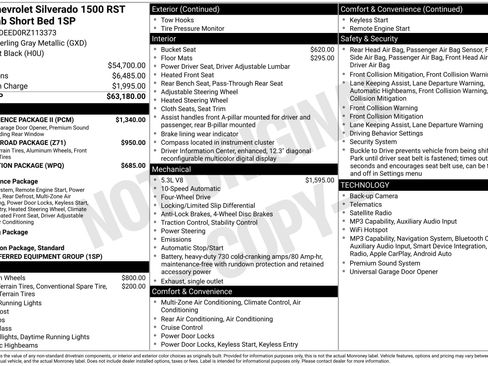 Used 2024 Chevrolet Silverado 1500 RST w/ Convenience Package II AWD/4WD image 41